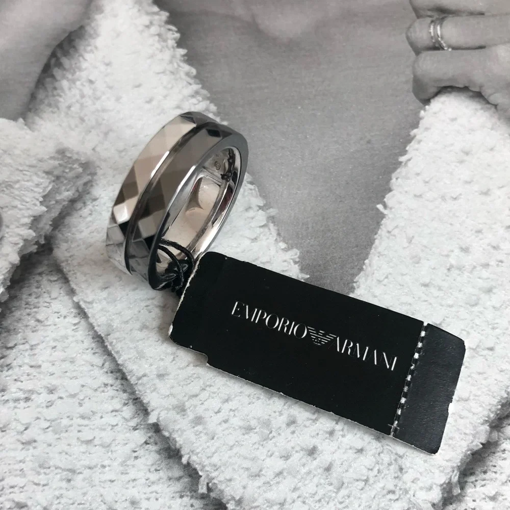 Emporio Armani Sterling Silver Ring